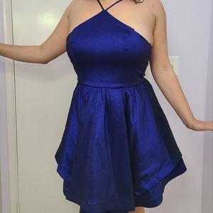 Midnight Blue Cocktail Dress